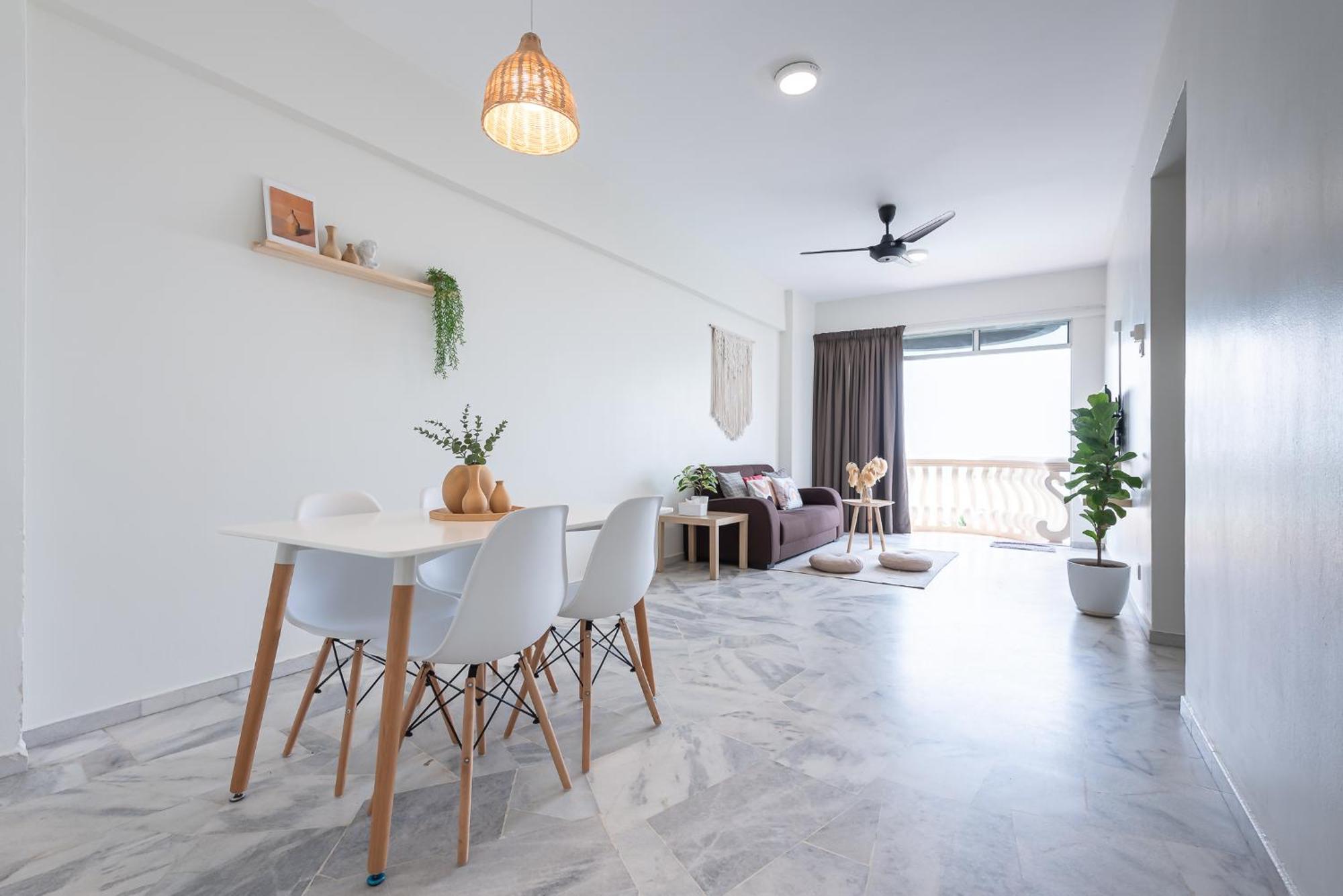 Portdickson Minimalist Seaview 10pax3br 1mintobeach Apartment